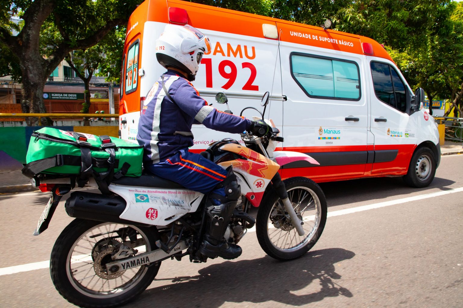 Cumprindo missão de salvar vidas, Samu Manaus já atendeu mais de 1 milhão de ocorrências