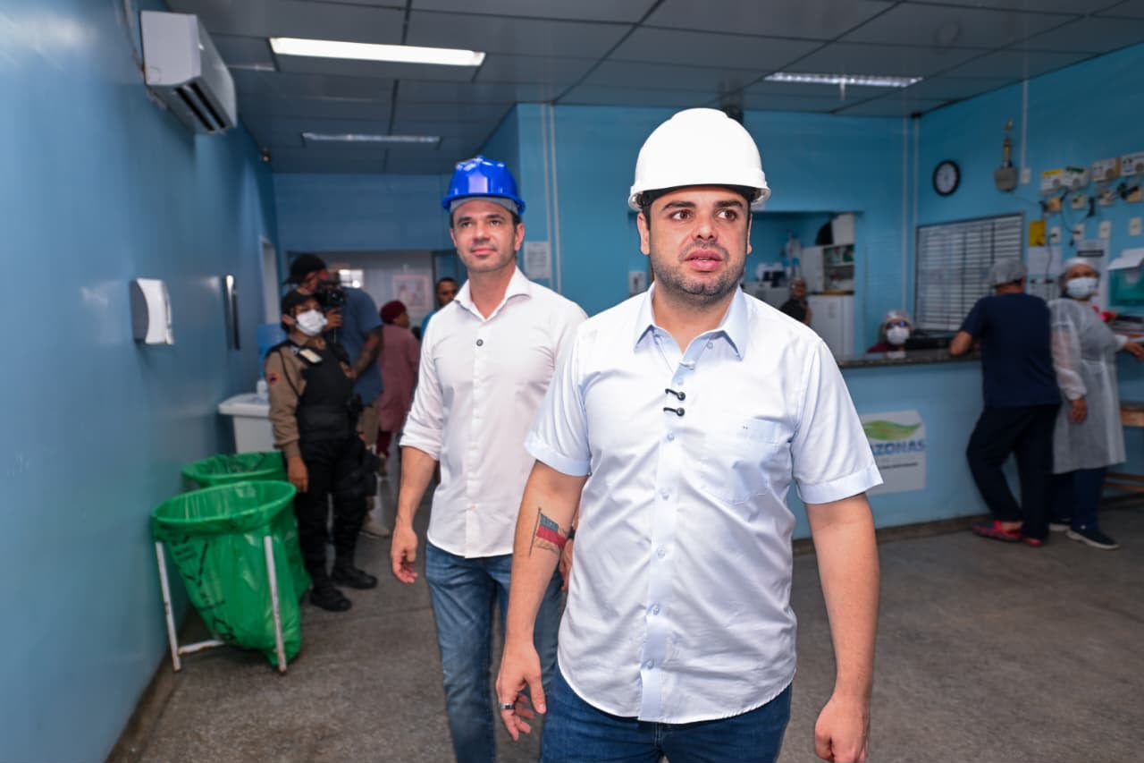 Governador Roberto Cidade acompanha obras de revitalização do SPA e Maternidade Chapot Prévost