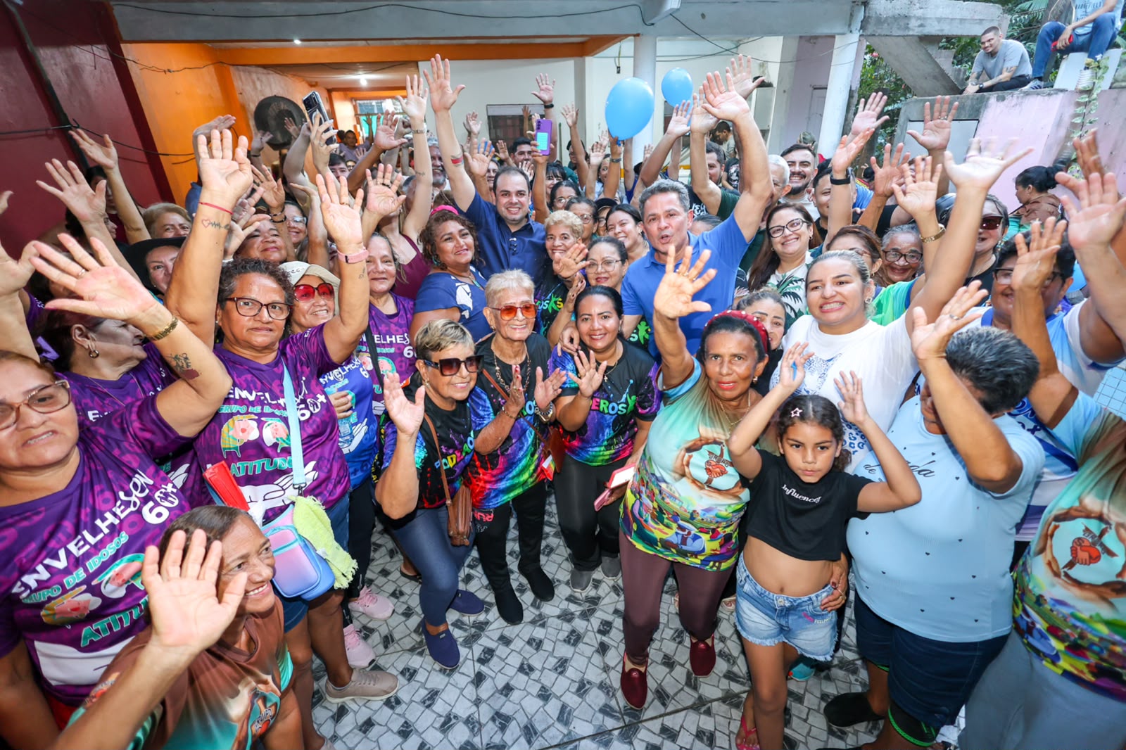 Roberto Cidade reafirma compromisso com a população idosa em encontro na zona Norte de Manaus