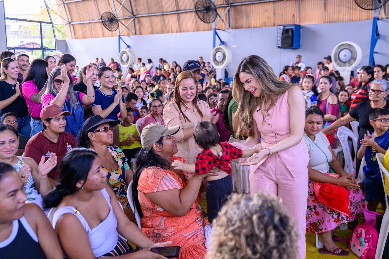Thaisa Cidade destaca inclusão e dignidade durante ação do Governo Presente em Manacapuru