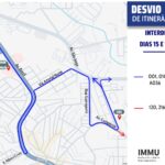 Prefeitura de Manaus orienta sobre desvios do transporte coletivo durante interdições para obras do Complexo Viário Passarão