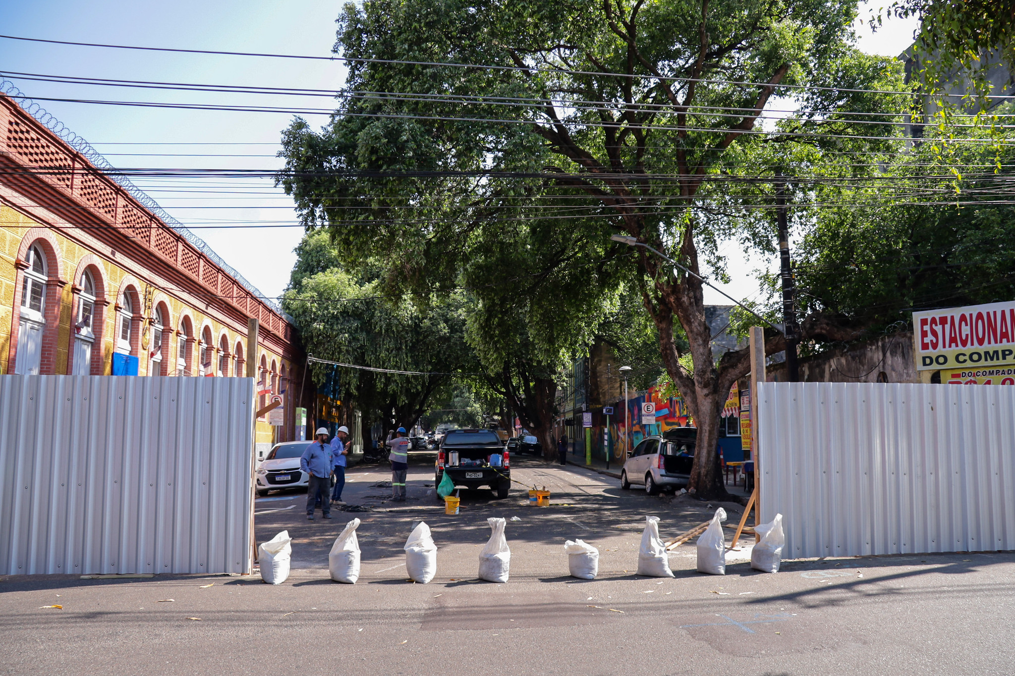 Ferreira Pena é interditada para início das obras da primeira ‘Rua Gastronômica’ da Prefeitura de Manaus
