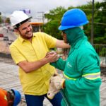 Prefeito Renato Junior vistoria obra do complexo viário ‘Passarão’ e destaca avanço acelerado da concretagem dos tabuleiros
