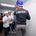 Governador Roberto Cidade vistoria obras da Maternidade Azilda Marreiro, na zona norte de Manaus