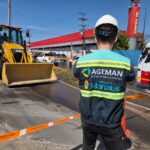 Ageman acompanha reparos em adutoras e monitora abastecimento nas áreas afetadas