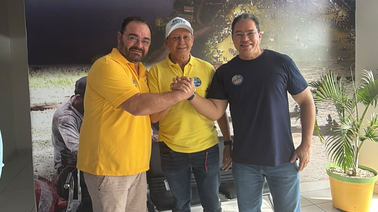 Adjuto Afonso fortalece apoio à reeleição durante agenda em Boca do Acre