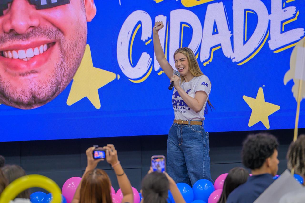 Thaisa Cidade reúne mais de 300 jovens e apresenta propostas de Roberto Cidade para a juventude do Amazonas