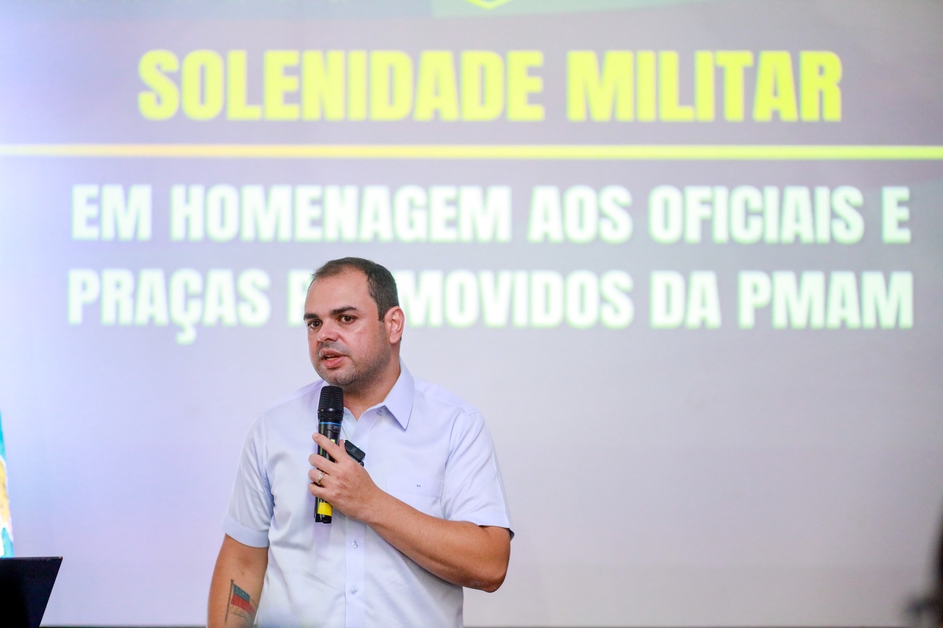 Governador Roberto Cidade oficializa promoção de 316 policiais militares do Amazonas