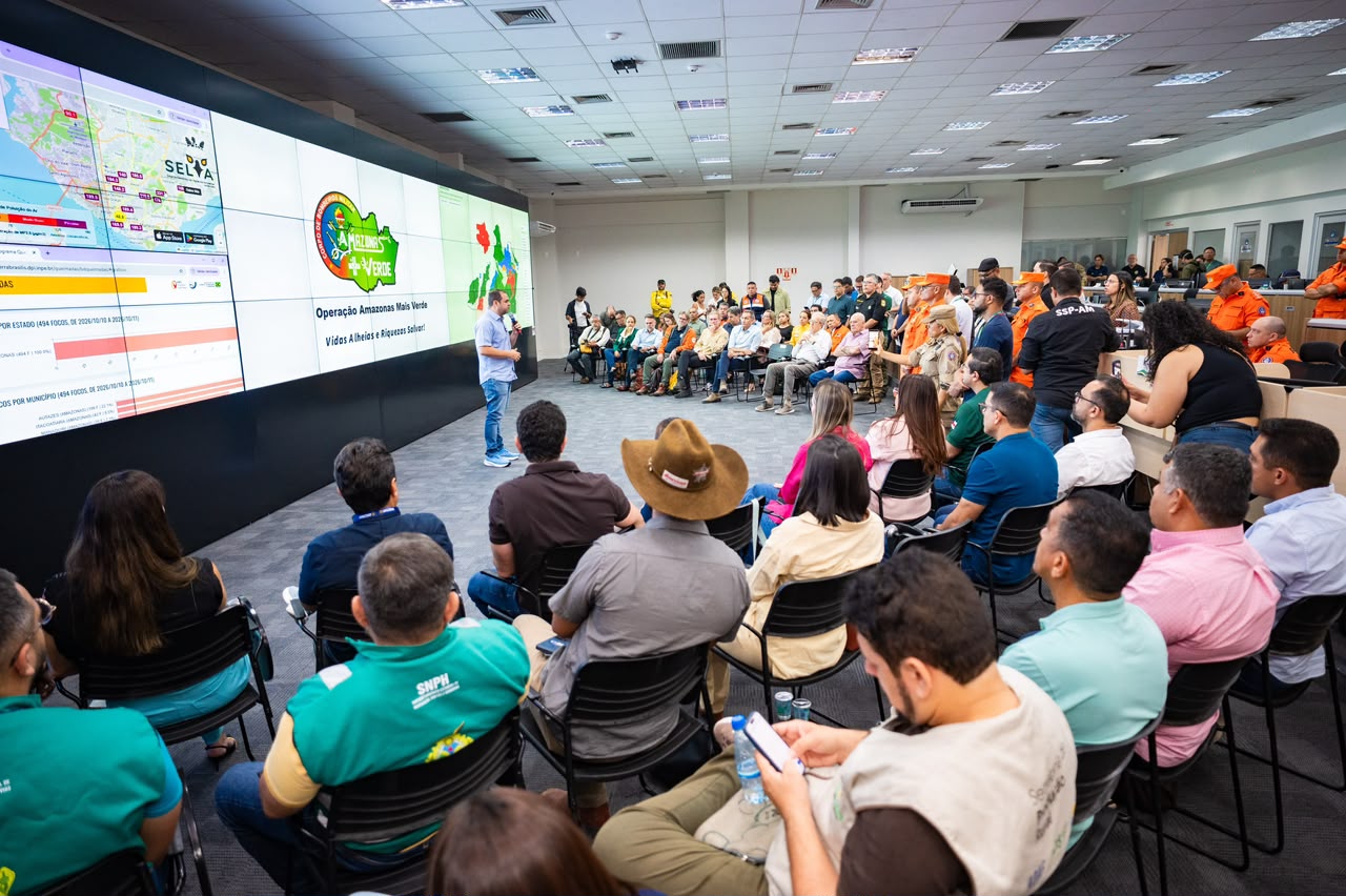 Governador Roberto Cidade apresenta cenário das queimadas no Amazonas a ministros