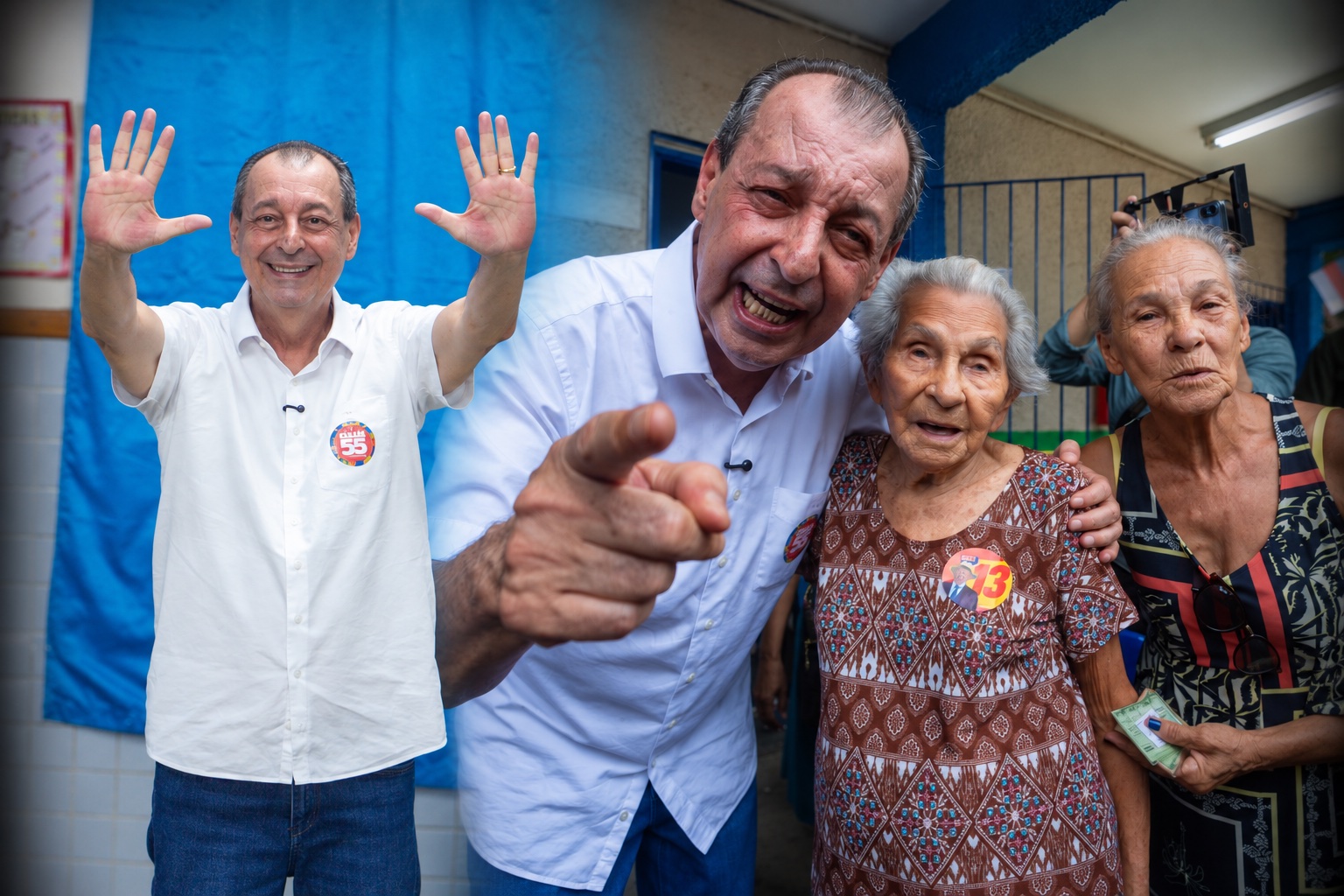 Omar Aziz defende democracia ao votar no segundo turno e afirma que governará para todos se eleito
