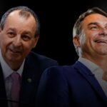 Silêncio de Flávio Bolsonaro sobre Omar Aziz em Manaus reforça sinais de proximidade entre os dois