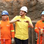 Prefeito Renato Junior vistoria obras do Passarão, que chegam a 55% de execução na zona Oeste de Manaus