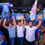 Adjuto Afonso encerra campanha ao lado de lideranças em Manaus