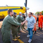 Amazonas recebe novas aeronaves para reforçar combate aos incêndios florestais no estado