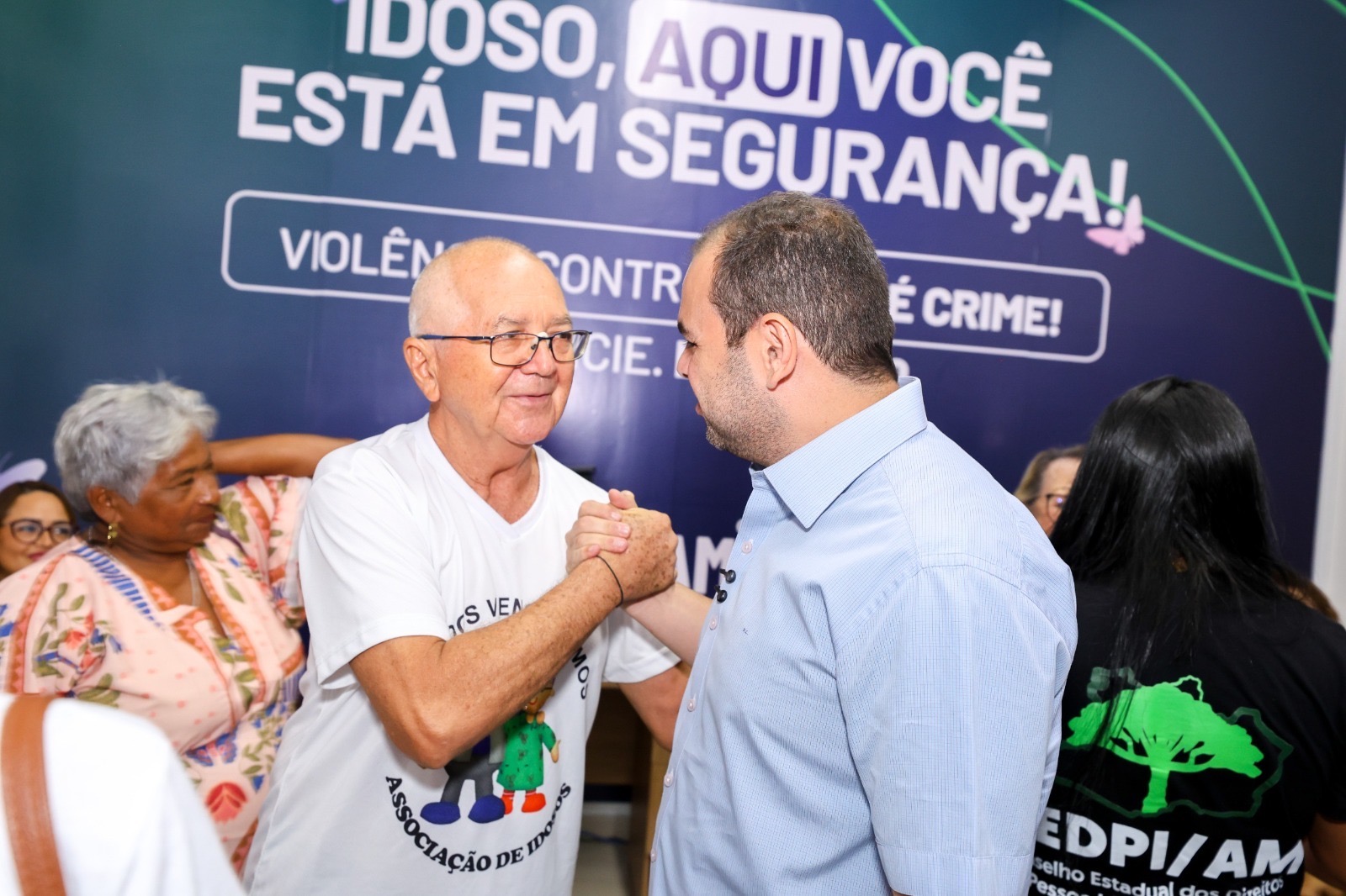 Governador Roberto Cidade inaugura novo posto de atendimento à pessoa idosa em Manaus