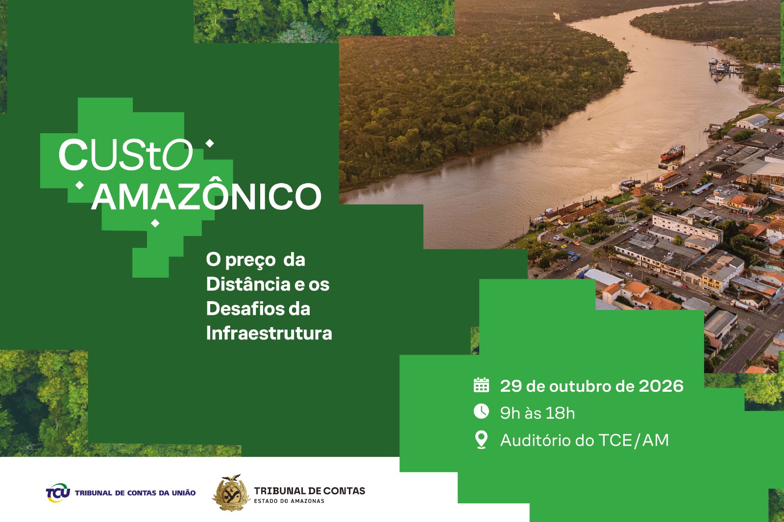 Distâncias e logística: TCE-AM e TCU discutem custos de obras públicas na Amazônia