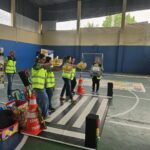 Prefeitura realiza ação de educação de trânsito para alunos de escola do bairro Flores